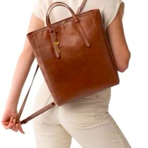 Fossil Camilla Convertible Backpack in Henna Color